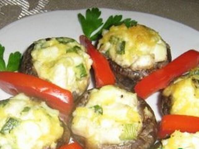 Hot Stuffed Mushrooms Photo 1 Hot Stuffed Mushrooms Photo 1