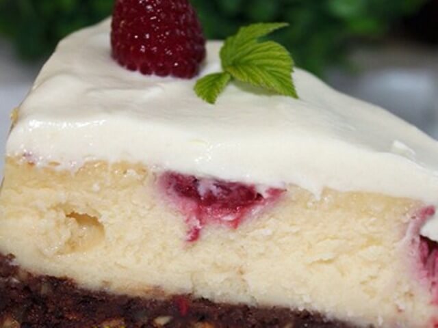 Raspberry Cheesecake with White Chocolate Photo 1 Raspberry Cheesecake with White Chocolate Photo 1