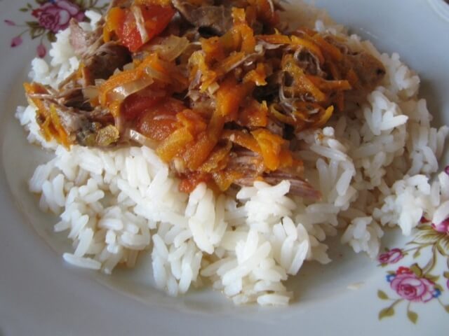 Porkmeat with Vegetables in a Crock Pot Photo 1 Porkmeat with Vegetables in a Crock Pot Photo 1