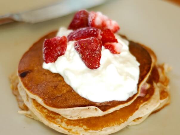 Strawberry Yogurt Pancakes Photo 1 Strawberry Yogurt Pancakes Photo 1