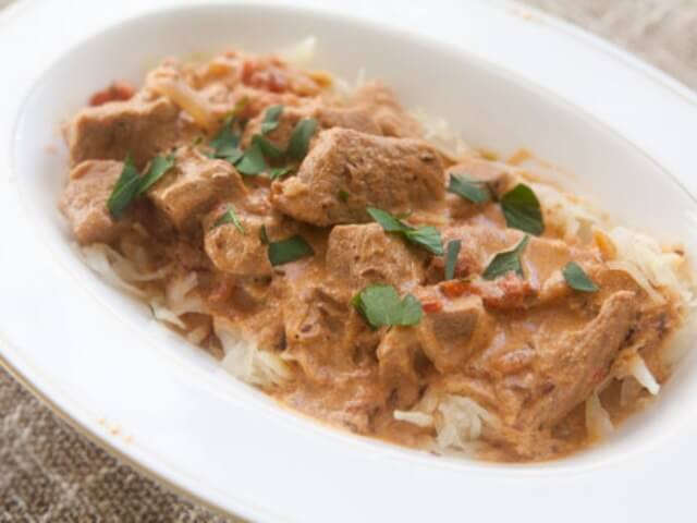 Stewed Veal with Sauerkraut Photo 1 Stewed Veal with Sauerkraut Photo 1