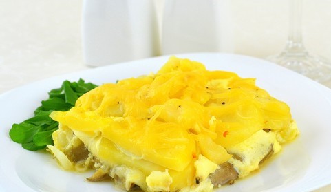 Healthy Potato Casserole with Mushrooms Photo 1 Healthy Potato Casserole with Mushrooms Photo 1