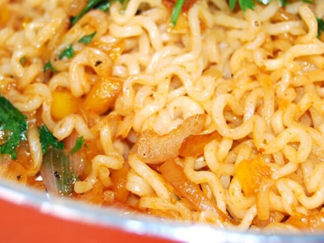 Capsicum Chili Pepper Masala Noodles Photo 1 Capsicum Chili Pepper Masala Noodles Photo 1