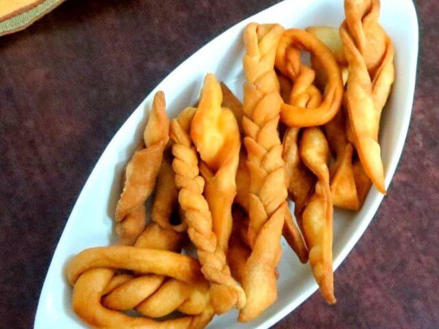 Indian Dessert - Khapse Photo 1 Indian Dessert - Khapse Photo 1