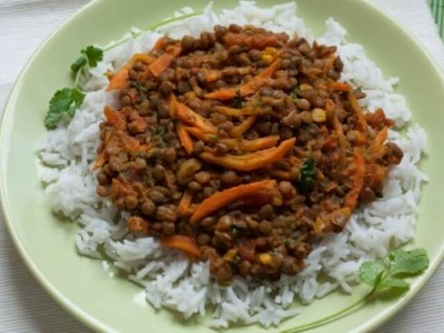 Spiced Lentils in Tomato Sauce Photo 1 Spiced Lentils in Tomato Sauce Photo 1