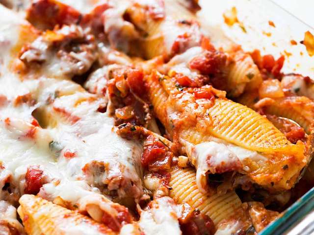 Mint Ricotta Stuffed Shells Photo 1 Mint Ricotta Stuffed Shells Photo 1