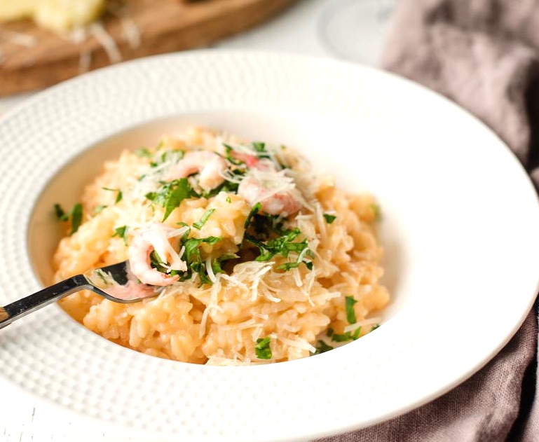 Shrimp Risotto Recipe Photo 1 Shrimp Risotto Recipe Photo 1
