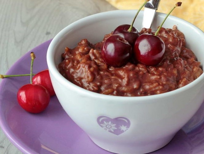Healthy Breakfast Recipe for Kids - Rice Pudding Photo 1 Healthy Breakfast Recipe for Kids - Rice Pudding Photo 1
