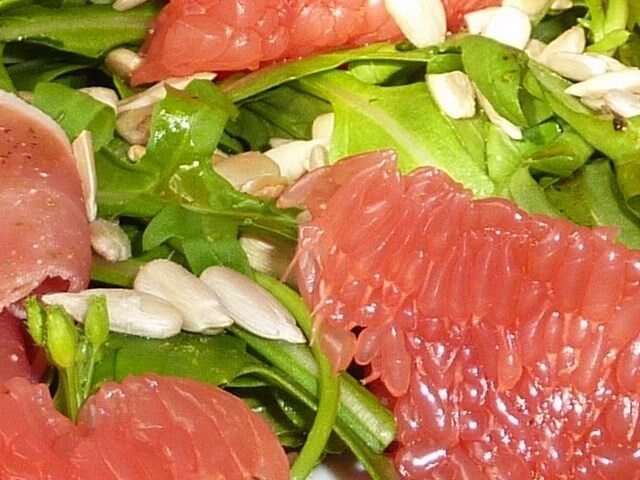 Ham with Rocket Salad Photo 1 Ham with Rocket Salad Photo 1