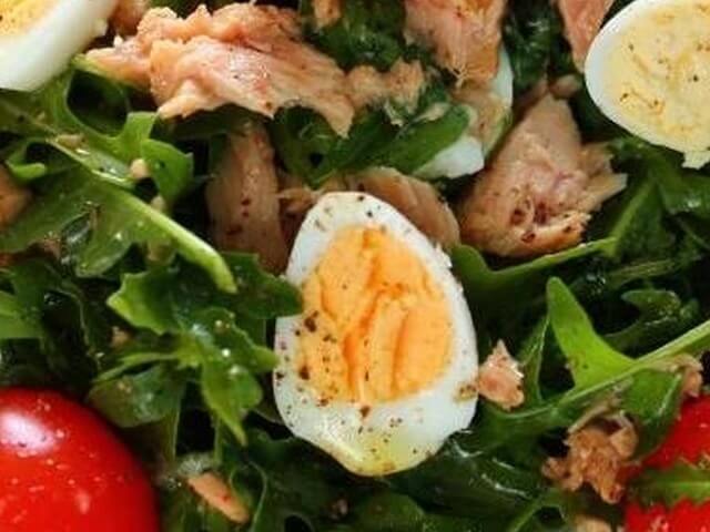 Rocket Salad with Tuna Photo 1 Rocket Salad with Tuna Photo 1