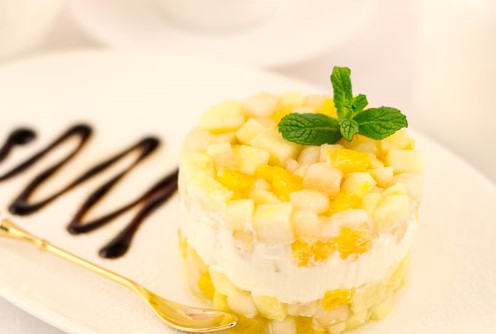 Fruit Salad with Mascarpone Photo 1 Fruit Salad with Mascarpone Photo 1