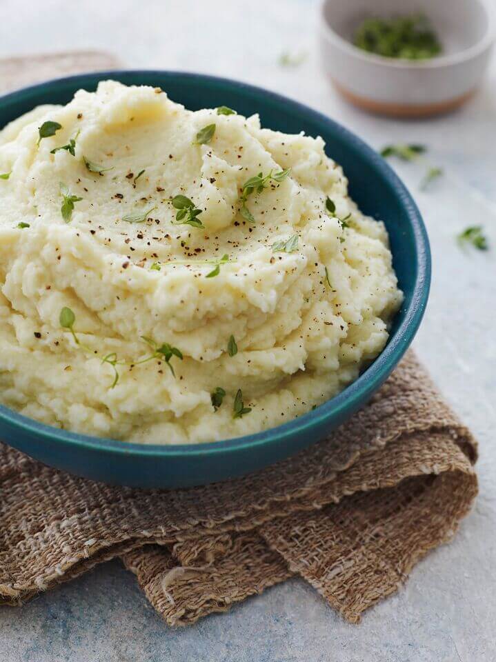 Cauliflower Purée with Thyme Photo 1 Cauliflower Purée with Thyme Photo 1
