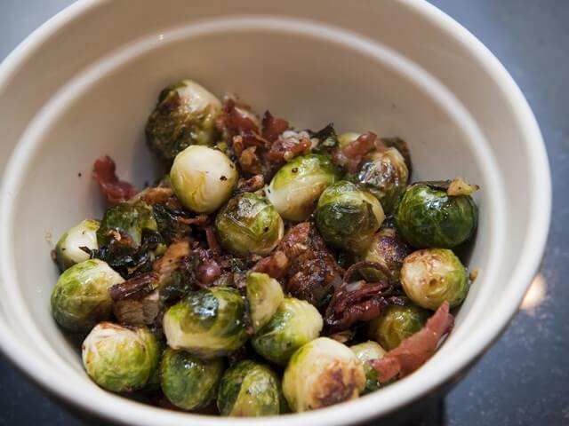 Baked Brussels Sprout with Ham Photo 1 Baked Brussels Sprout with Ham Photo 1