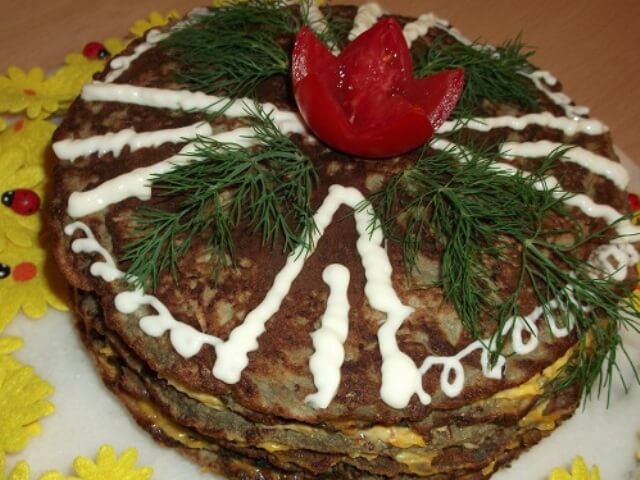 Liver Cake Photo 1 Liver Cake Photo 1