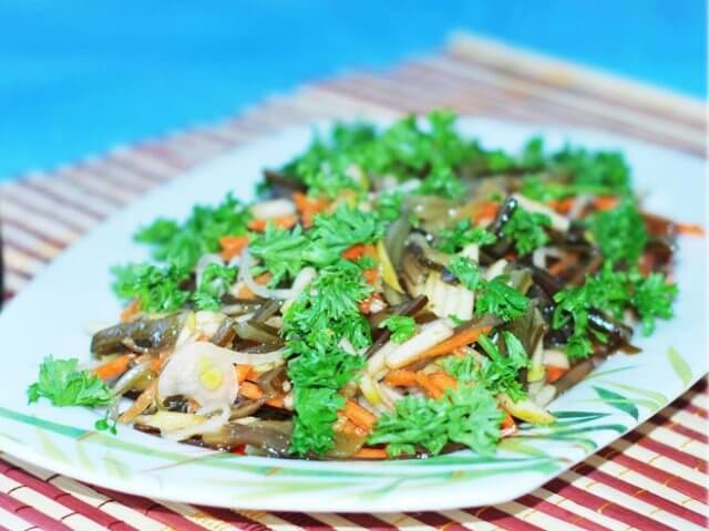 Vegetarian Japanese Salad Photo 1 Vegetarian Japanese Salad Photo 1