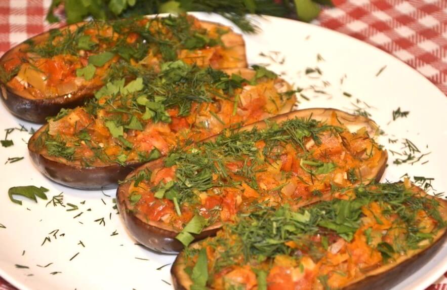 Vegetarian Stuffed Eggplant Photo 1 Vegetarian Stuffed Eggplant Photo 1