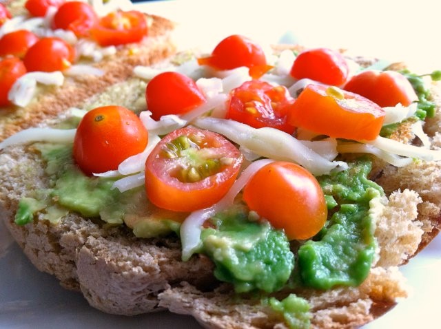 Healthy Sandwich with Avocado and Mozzarella Photo 1 Healthy Sandwich with Avocado and Mozzarella Photo 1