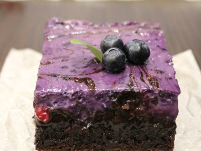Cream Cheese Brownies with Wild Berries Photo 1 Cream Cheese Brownies with Wild Berries Photo 1