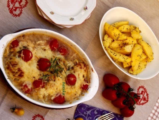 Chicken breasts with potato Photo 1 Chicken breasts with potato Photo 1