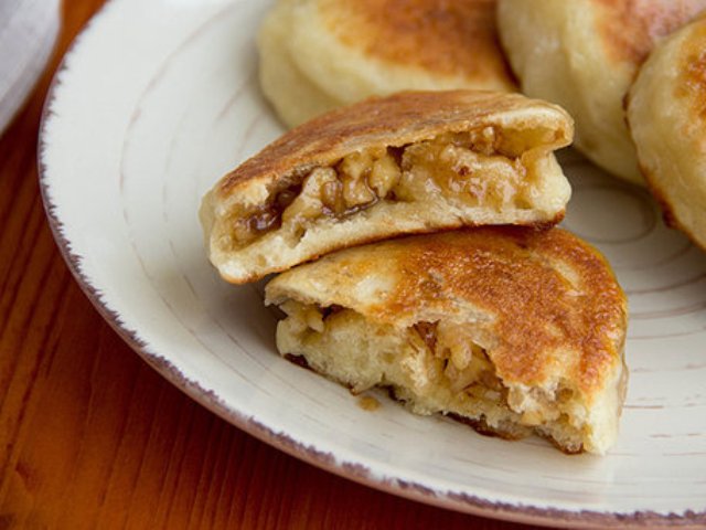 Korean Pancakes with Sweet Topping Photo 1 Korean Pancakes with Sweet Topping Photo 1