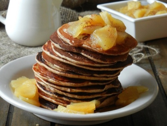 Pancakes with Apples and Cinnamon Photo 1 Pancakes with Apples and Cinnamon Photo 1