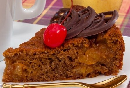 Chocolate Pie with Caramelized Pears Photo 1 Chocolate Pie with Caramelized Pears Photo 1