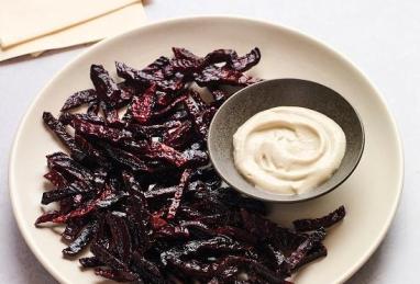 Beet Fries with Garlic Tahini Photo 1