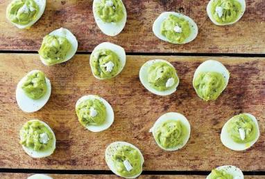 Green Deviled Eggs Photo 1