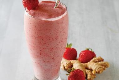 Ginger Strawberry Smoothie Photo 1