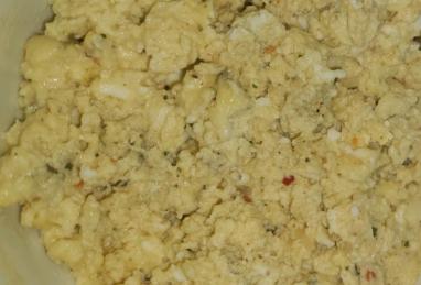 Fluffy Microwave Scrambled Eggs Photo 1