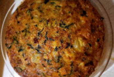 Crustless Spinach Quiche Photo 1