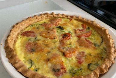 Loaded Vegetarian Quiche Photo 1