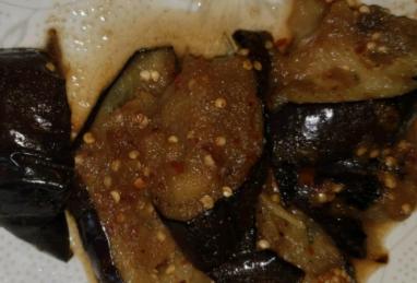 Eggplant with Garlic Sauce Photo 1