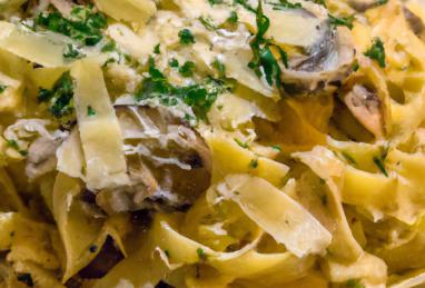 Creamy Mushroom Pasta Photo 1