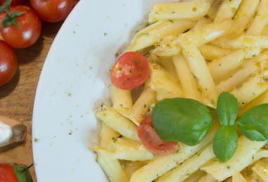 Simple Tomato Basil Penne Photo 1