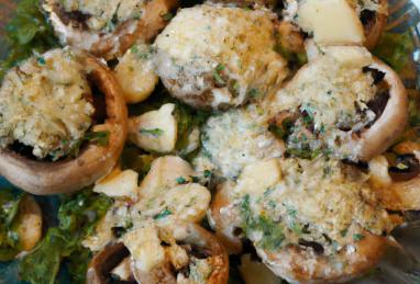 Adygei Cheese Stuffed Mushrooms Photo 1