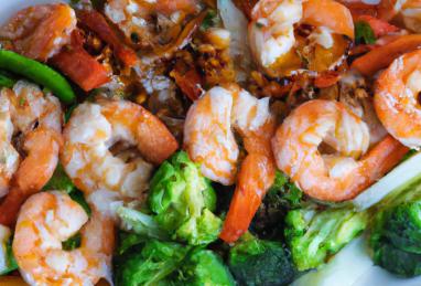 Spicy Garlic Shrimp Stir Fry Photo 1