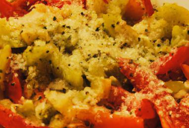 Adygei Cheese Stuffed Peppers Photo 1