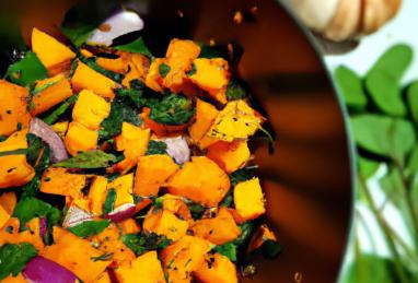 Pumpkin Spinach Onion Curry Photo 1