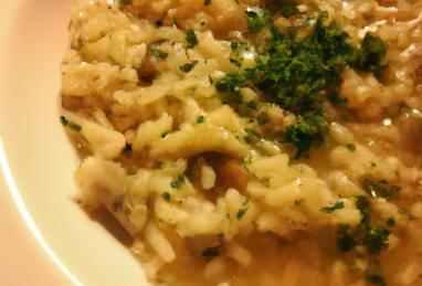 Spicy Creamy Mushroom Risotto Photo 1