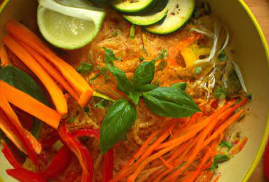 Rainbow Vegetarian Pad Thai Photo 1