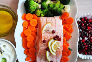 Healthy Grilled Salmon with Broccoli Salad Photo 1