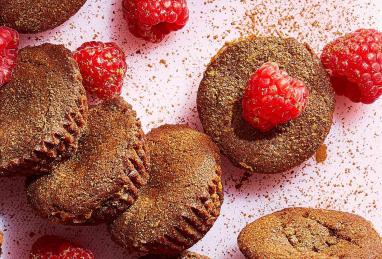 Air Fryer Raspberry Brownie Bites Photo 1