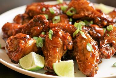 Air Fryer Honey Garlic Chicken Wings Photo 1