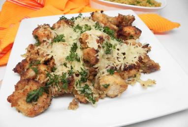 Air Fryer Chicken Bites with Parmesan Cheese Photo 1