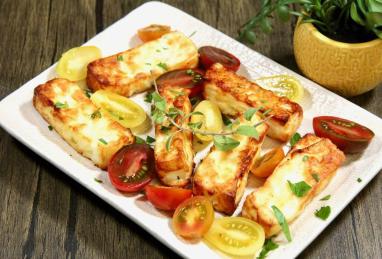 Air Fryer Halloumi Cheese Photo 1