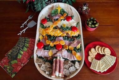 Christmas Tree Charcuterie Board Photo 1