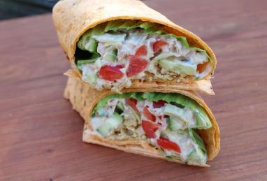 Tuna and Artichoke Wraps Photo 1