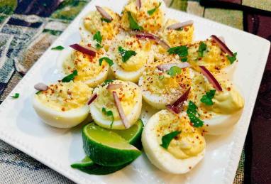 Mexican Street Corn Deviled Eggs Photo 1