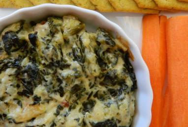 Spinach Artichoke Dip with Water Chestnuts Photo 1